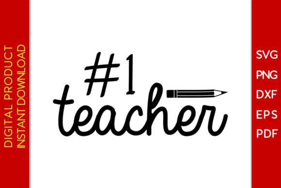 1 Teacher 1 Teacher SVG: Graphics for Crafts