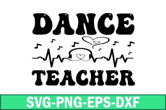 Dance Teacher SVG Design: Graphics for Crafts & Branding
