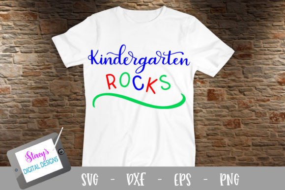 Kindergarten Rocks: Fun Graphics for Crafts & Blogs