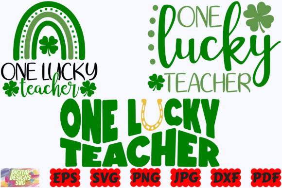 One Lucky Teacher SVG: Crafts & Graphics Review