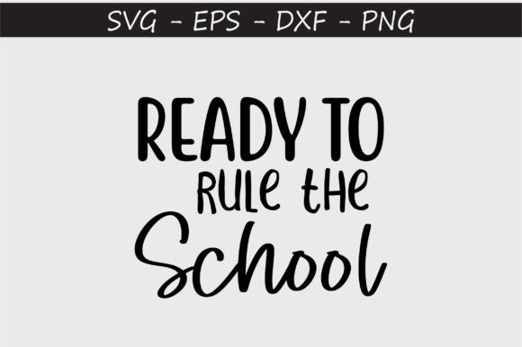 Ready to Rule the School: Graphics for Crafts