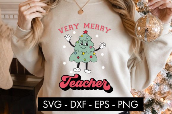 Review: Very Merry Teacher SVG for Holiday Embroidery