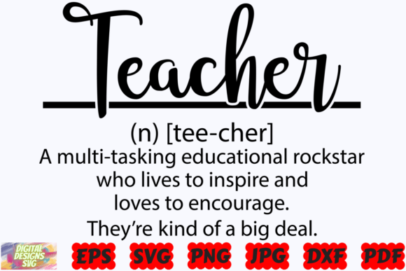 Reviewing Teacher Definition SVG for Real Embroidery Projects