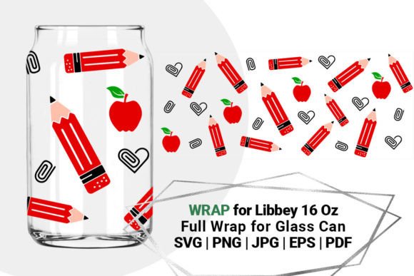 Reviewing Teacher School SVG for Libbey 16 Oz
