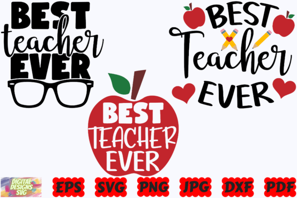 Reviewing the Best Teacher Ever SVG for Embroidery