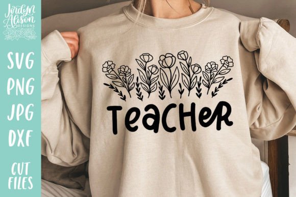 Reviewing the Floral Teacher SVG for Embroidery